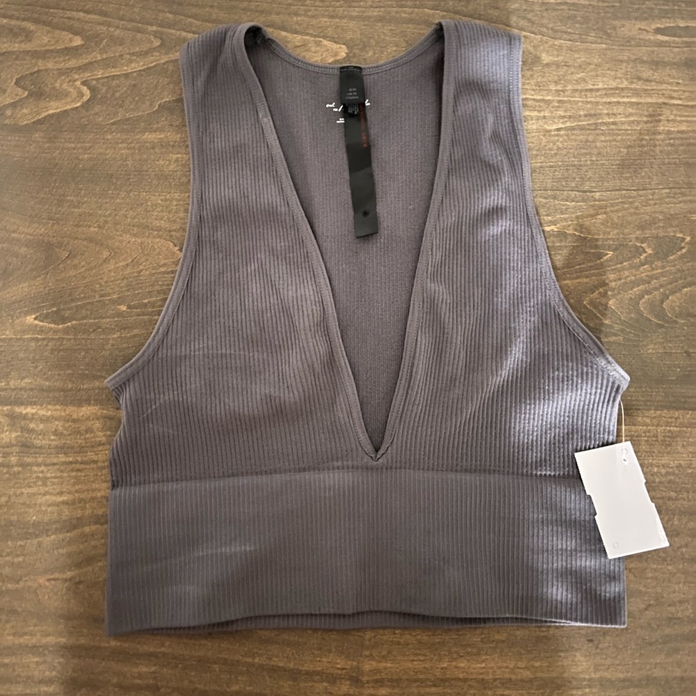 Urban Outfitters Gray Tank Bra